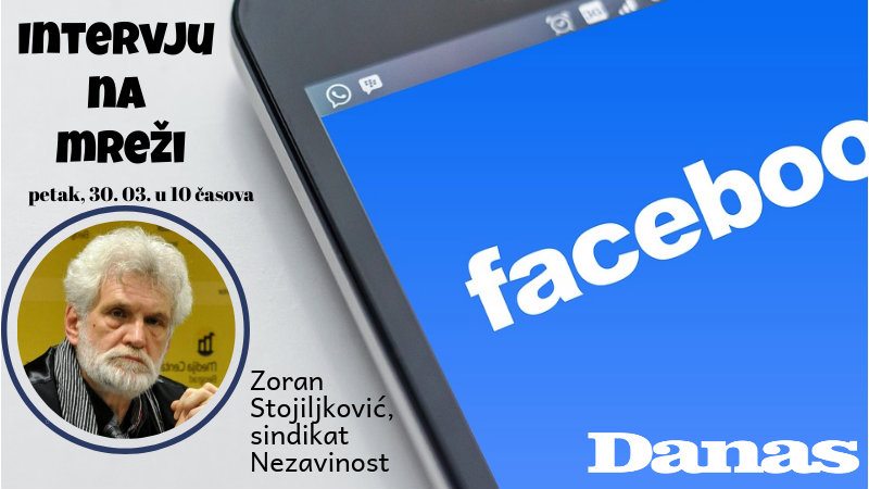 Zoran Stojiljković 30. marta odgovara na Fejsbuku 1