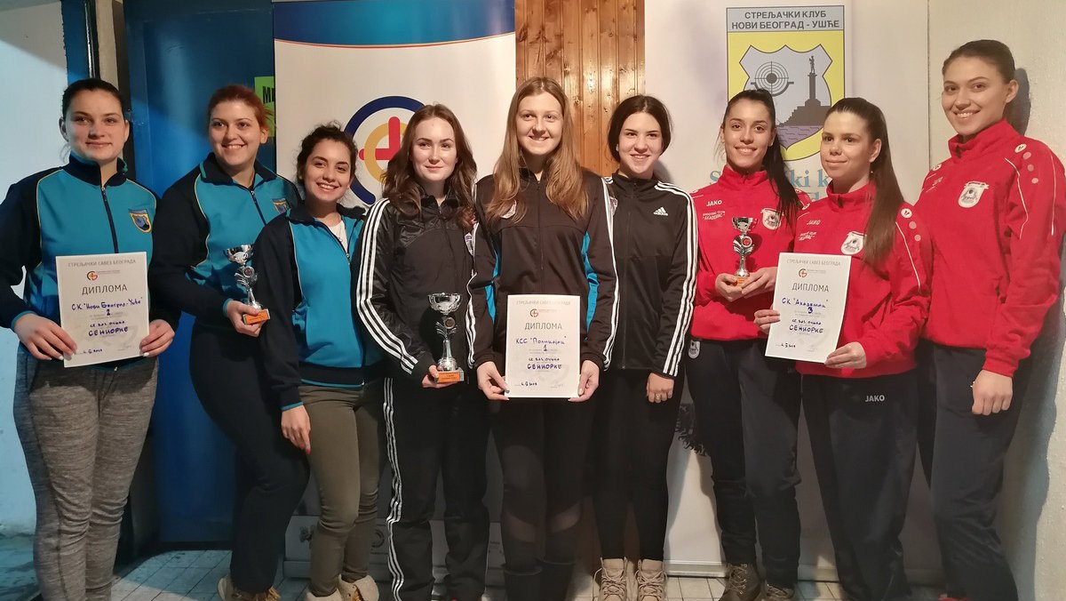 Streljaštvo: Prvenstvo Beograda i Prvenstvo Centralne Srbije 1