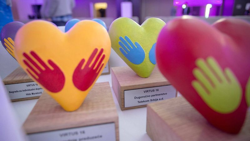 Dodela Virtus nagrada za filantropiju u subotu 1