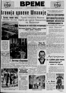 Reakcija jugoslovenske vlade na nemačku aneksiju Austrije 2