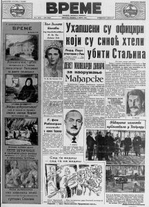 Šta su pisale novine u Jugoslaviji 1938. godine? 3