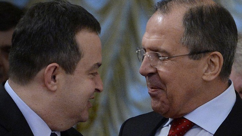 Ivica Dačić i Sergej Lavrov