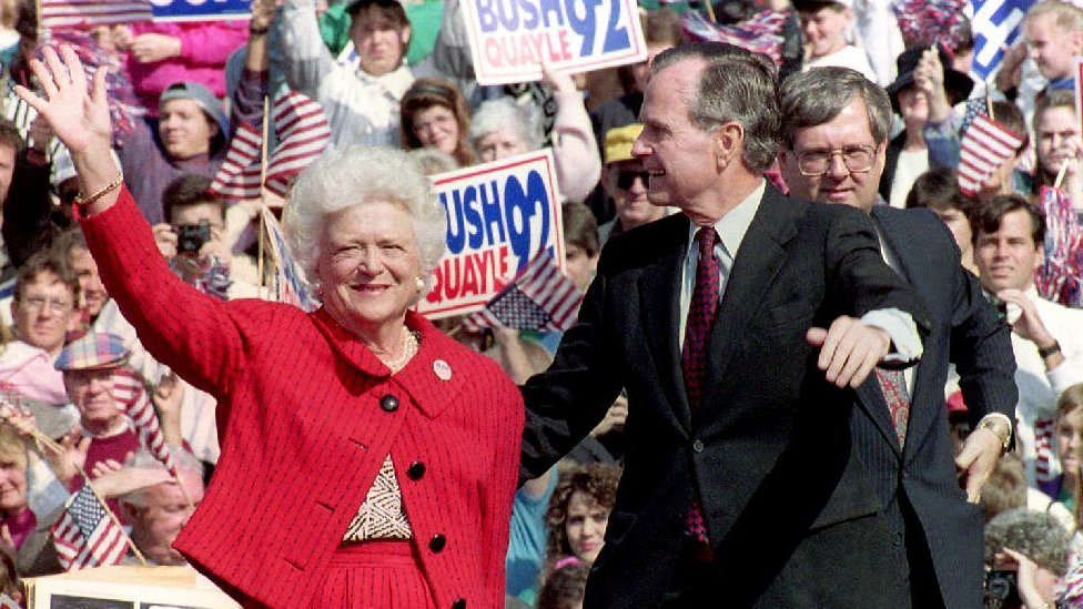 Barbara Buš i Džordž Buš