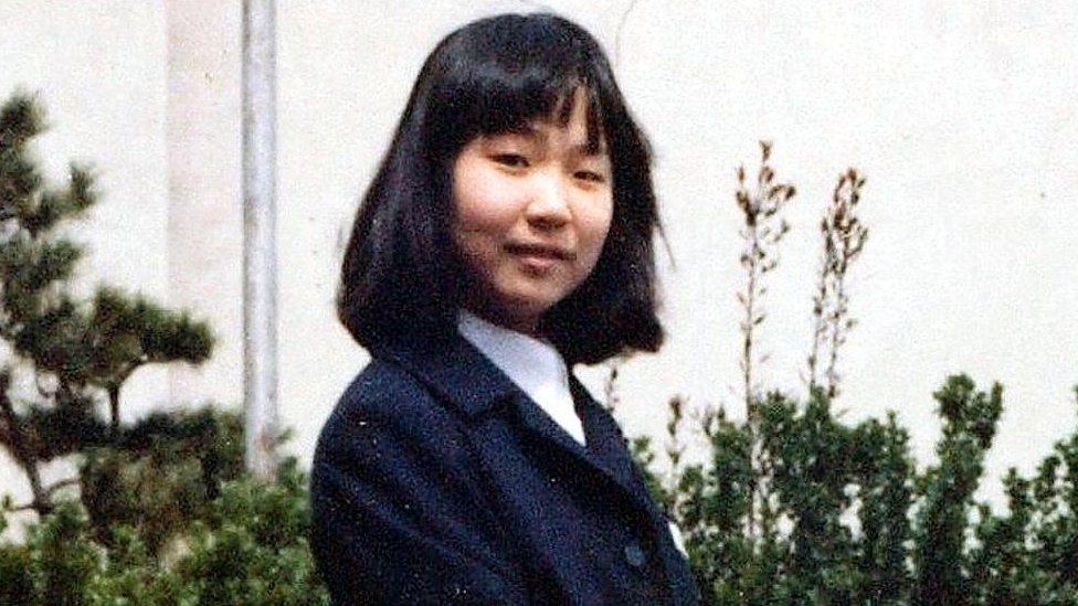 Megumi Jokota, oteta devojčica, 1977. godine