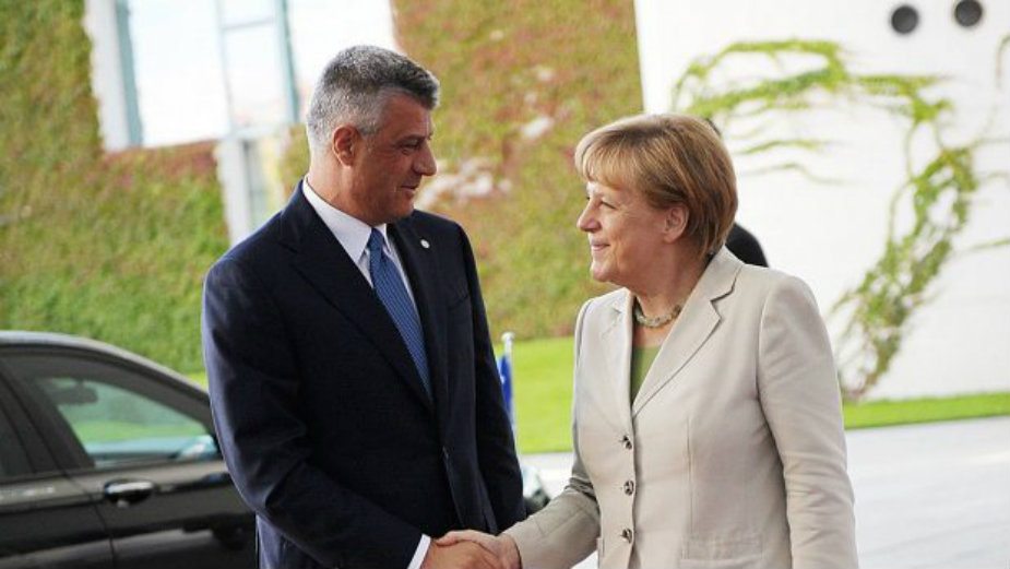 Tači i Merkelova 9. maja o ZSO i dijalogu 1