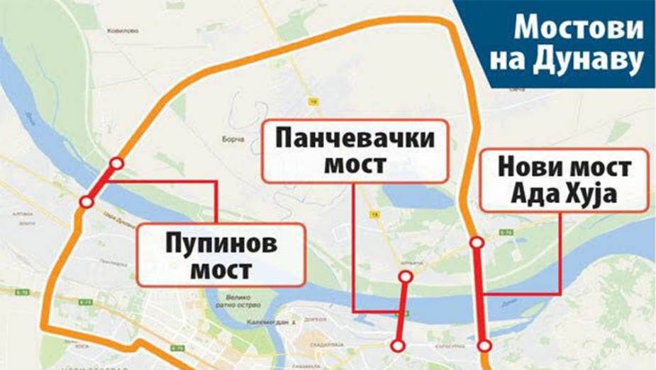 Za most na Adi Huji - odlaganje od godinu dana i 216 miliona evra 1