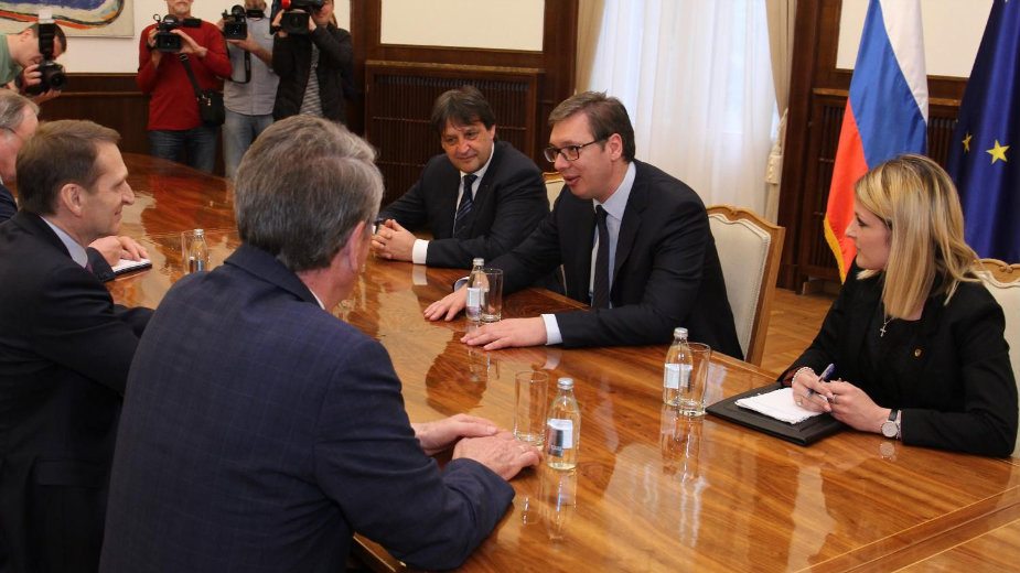 Vučić sa Nariškinom o aktuelnim međunarodnim problemima 1