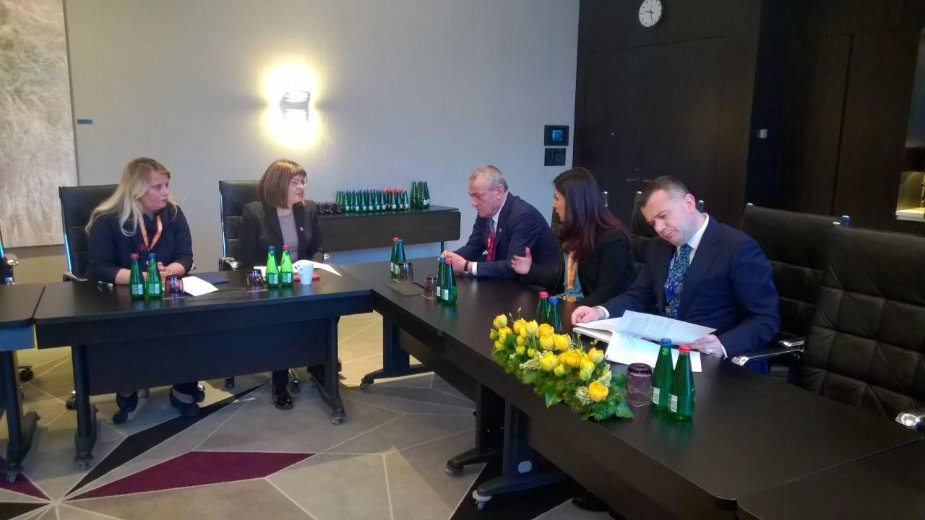 Gojković sa evropskim zvaničnicima u Talinu 1