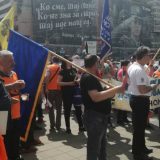 Protest prosvetara ispred Vlade Srbije 2