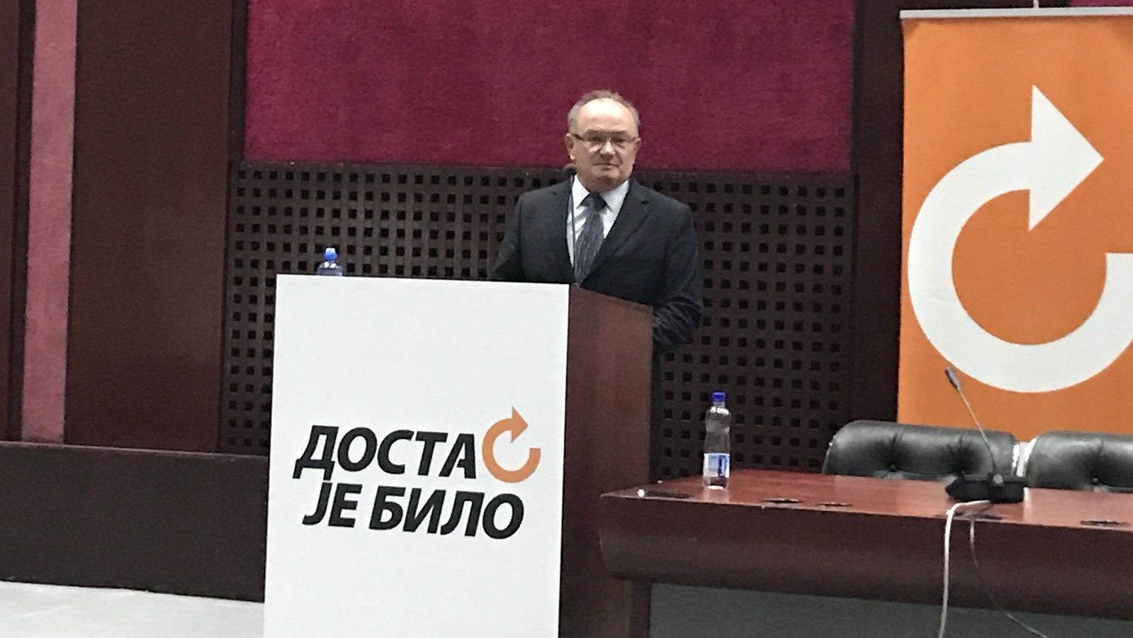 Branislav Mihajlović novi predsednik Dosta je bilo 1