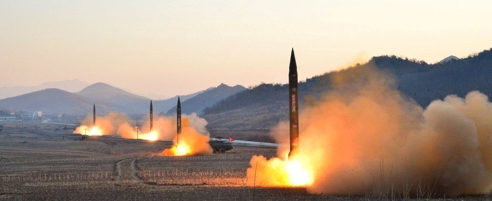 Severnokorejska raketna proba u martu 2017.