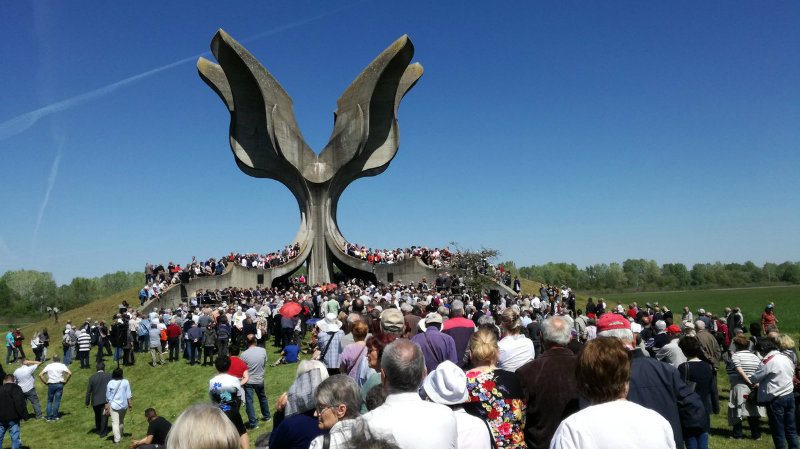 Odvojena komemoracija SNV u Jasenovcu 1