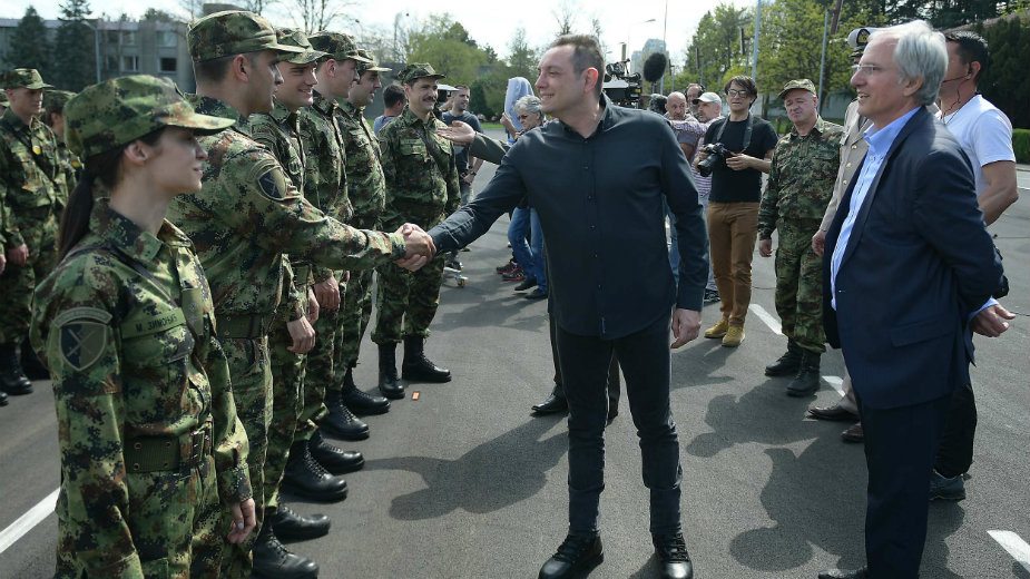 Nastavak snimanja serije „Vojna akademija“ 1