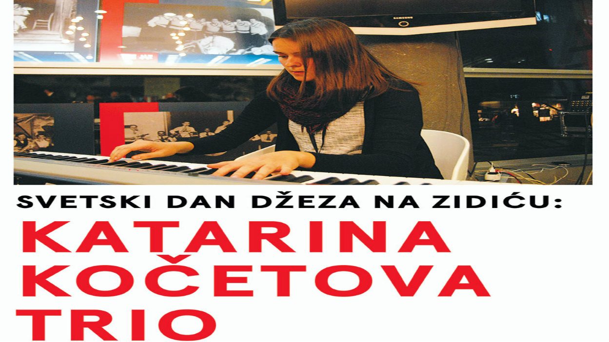 Svetski dan džeza na zidiću: Katarina Kočetova Trio u Domu omladine (VIDEO) 1
