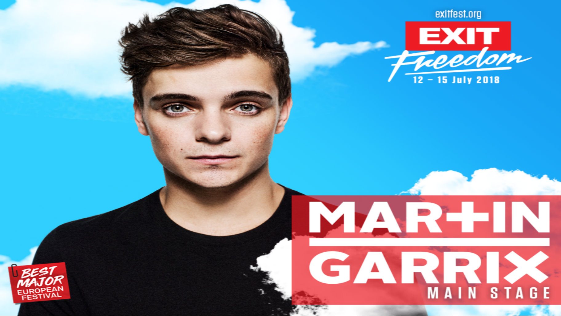 Svetski DJ broj 1 Martin Garrix stiže na Exit 1