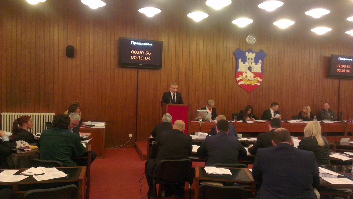 Konstitutivna sednica grada Beograda 9. maja 1