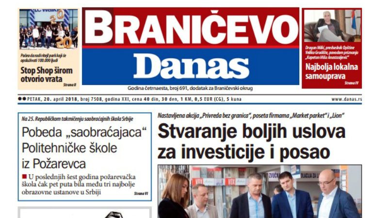 Braničevo - 20. april 2018. 1