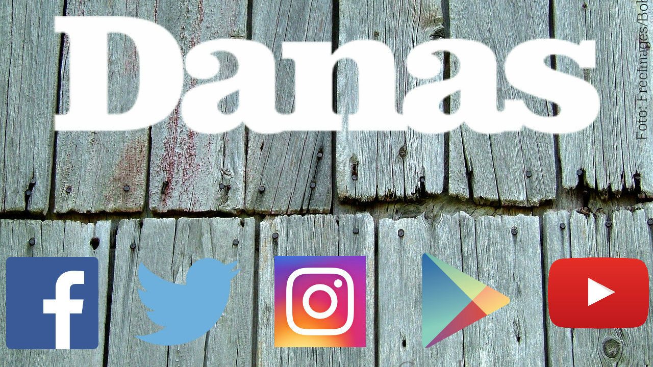 "Danas" 13. u Srbiji po popularnosti na društvenim mrežama 1 "Danas" 13. u Srbiji po popularnosti na društvenim mrežama 1