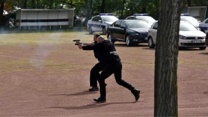 Stefanović i Čepurin na pokaznoj vežbi specijalnih jedinica 2