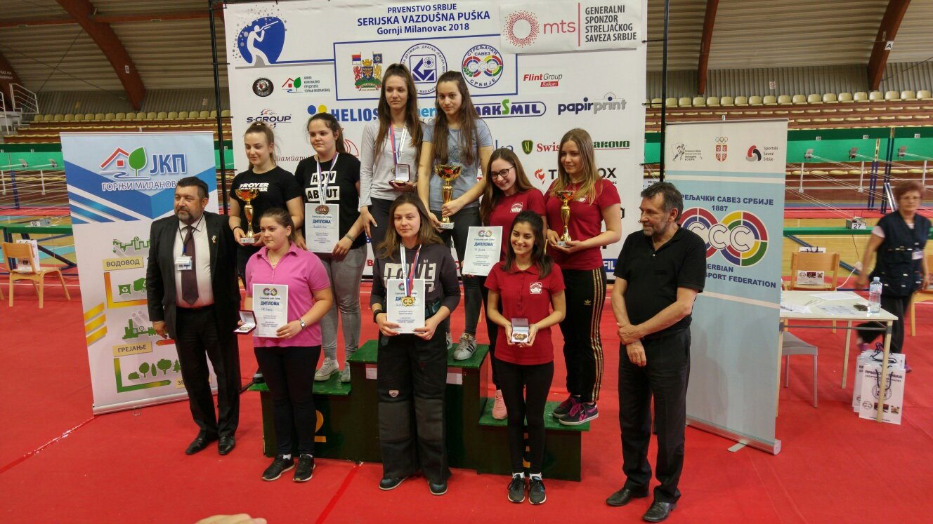 Dominacija Piroćanaca na državnom šampionatu serijskom vazdušnom puškom 1