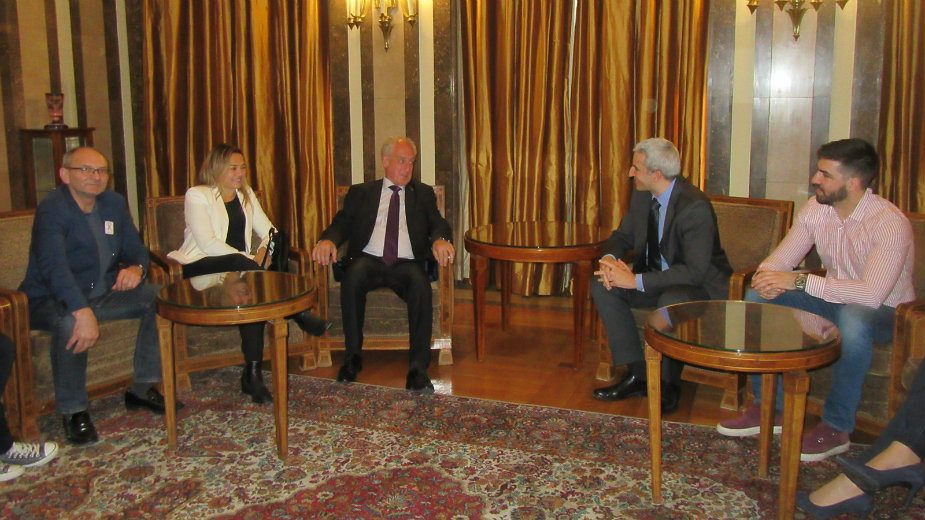 Mladenović primio predstavnike Svetskog udruženja maratona i uličnih trka 1