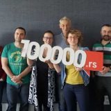 Registrovano 100.000 .RS domena 4