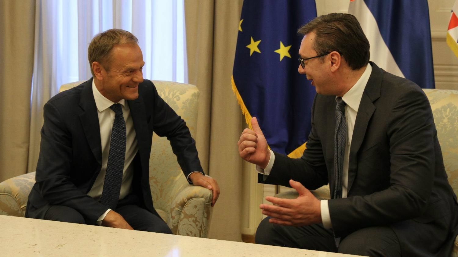 Tusk: Samo Srbija može odlučivati o svojoj sudbini 1
