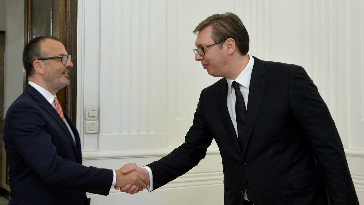 Fabrici upoznao Vučića sa nacrtom izveštaja EK 1