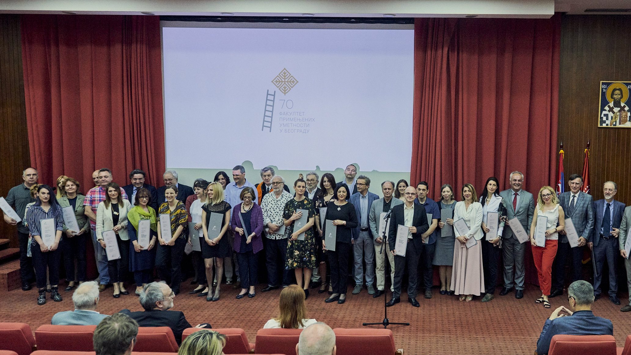 Obeleženo 70 godina Fakulteta primenjenih umetnosti 1
