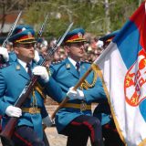 Promocija oficira Vojske Srbije 8. septembra ispred Narodne skupštine 2