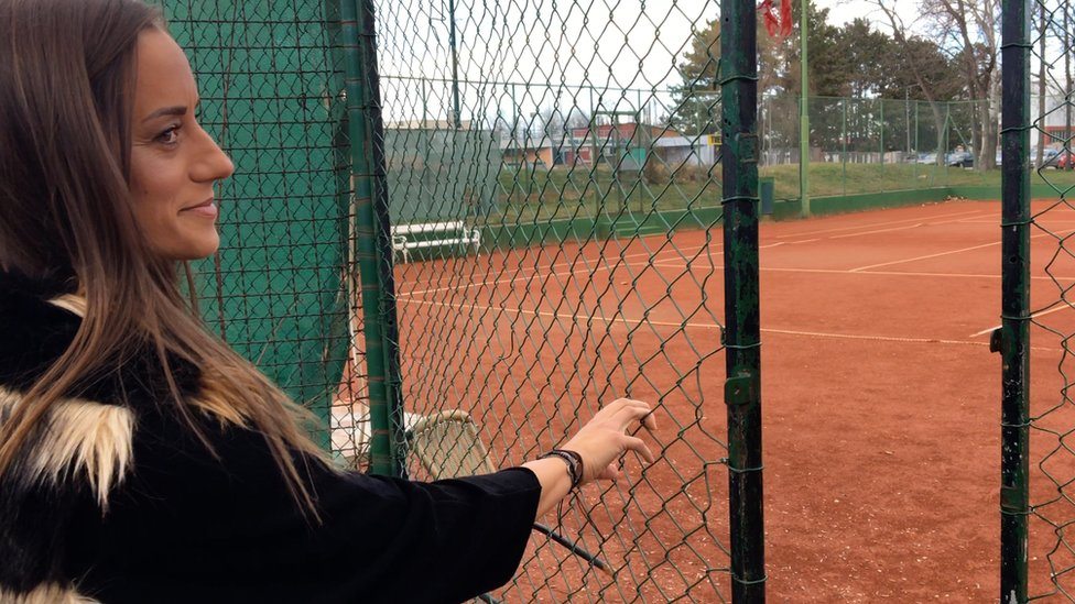 Srpkinja - teniska zvezda iz studijske stolice 1 Marijana Veljović u Kragujevcu, 9. mart 2018.