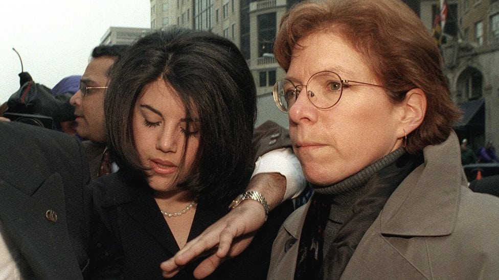 Monika Levinski u Vašingtonu, 1999.