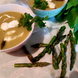 Krem čorba od špargli (Spargelcremesuppe) - recept 2