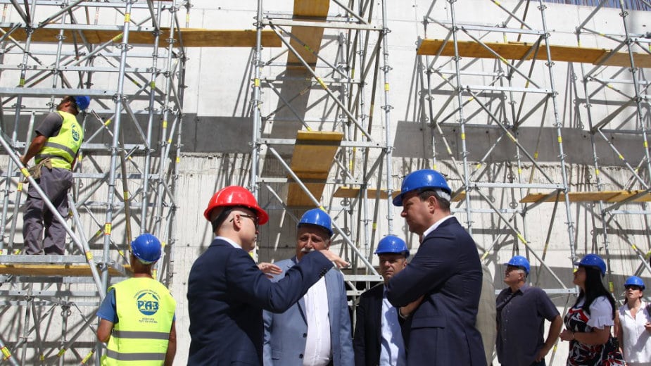 Mirović: Napreduju radovi na izgradnji nove zgrade RTV 1