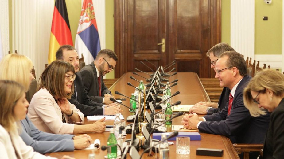 Gojković i Kirhbaum: Srbija odlučno korača ka članstvu u EU 1