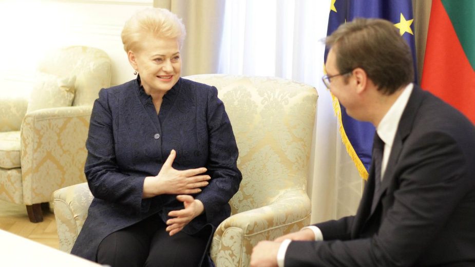 Vučić i Gribauskaite: Stabilan i prosperitetan Balkan 1