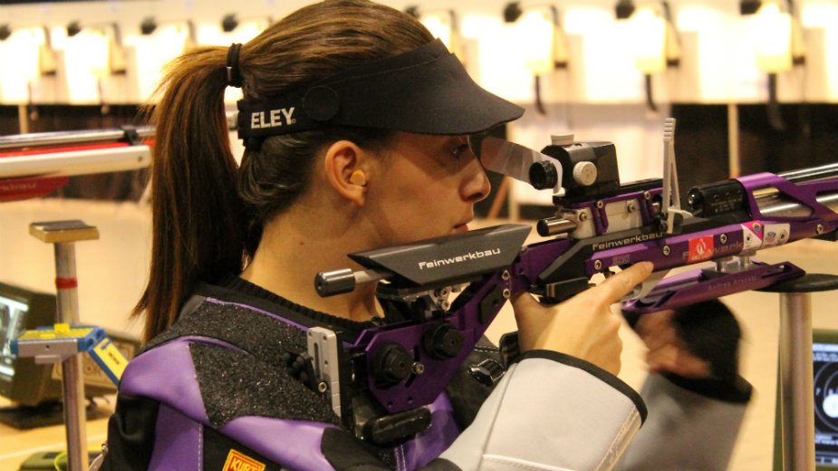 Andrea Arsović osma vazdušnom puškom na SK u Fort Beningu 1