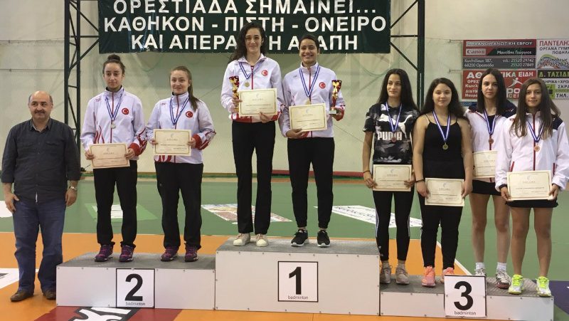 Srpski badminton okitio se sa pet odličja u Grčkoj 1