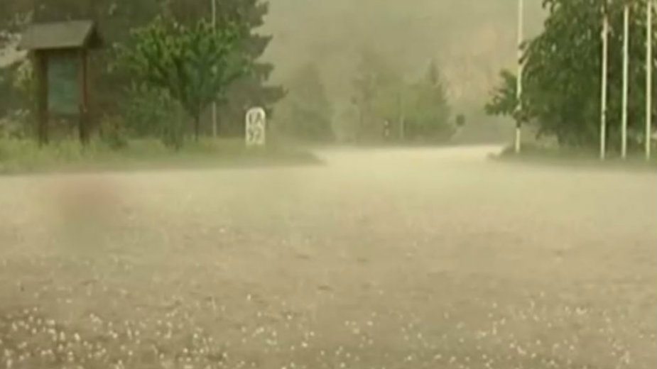 Velika šteta od grada u ariljskim selima 1