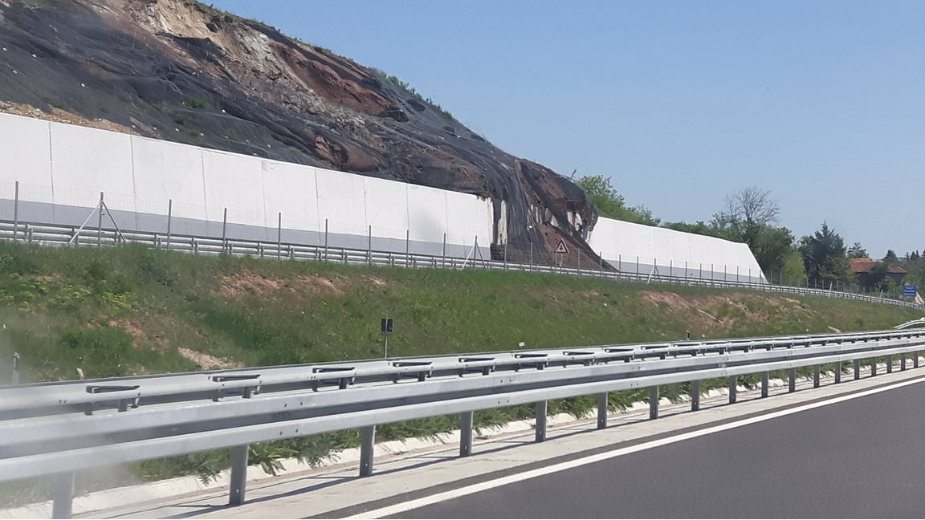 Na Koridoru 10 proradilo novo klizište 1