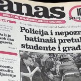Danas (1998): Zaoštravanje na Kosovu i prebijanje studenata 1