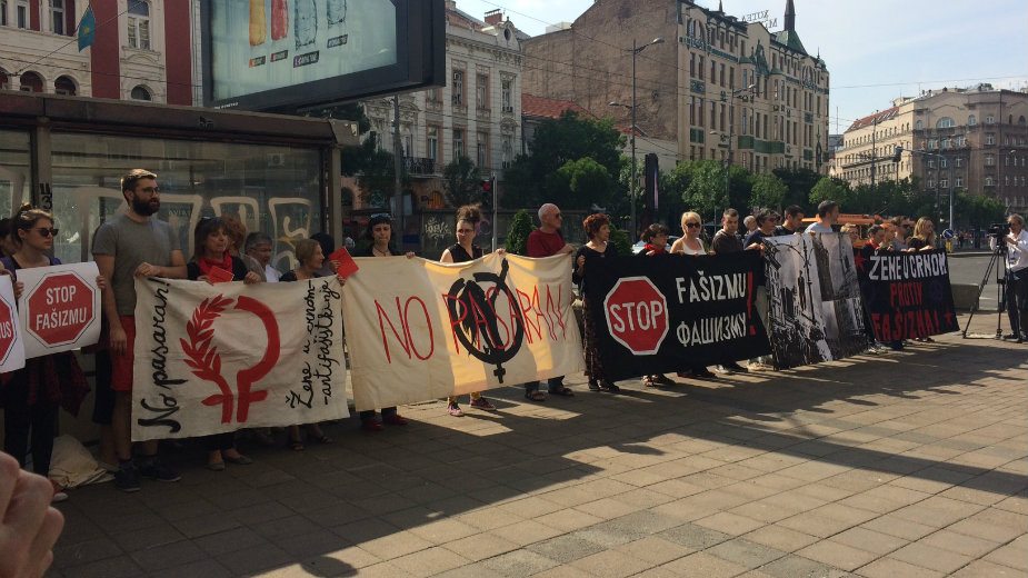 Održana antifašistička akcija na Terazijama 1