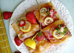 Recept nedelje: Baklava sa jagodama 2