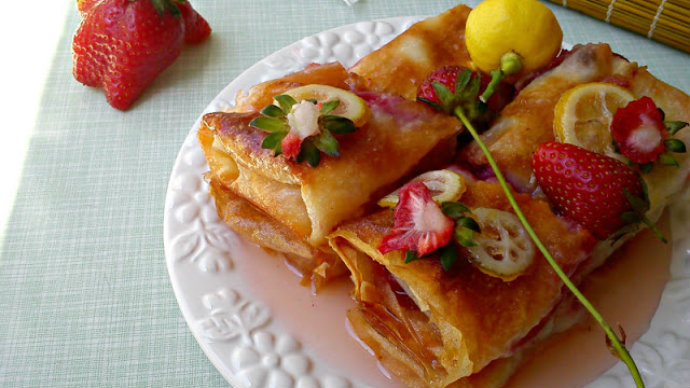 Recept nedelje: Baklava sa jagodama 1