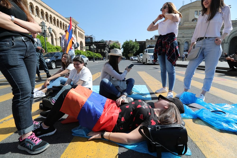 Demonstranti blokirali puteve u Jermeniji 2