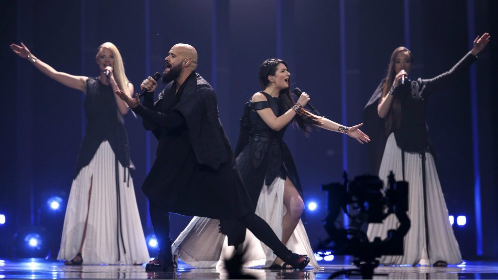 Iz kojih zemalja je Srbija na Evroviziji dobila najviše glasova publike? 1