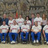 Udovičić sa predsednikom Evropskog paraolimpijskog komiteta 4