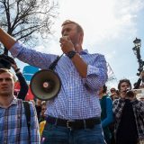 Navaljni opet priveden na protestima protiv Putina (FOTO) 3