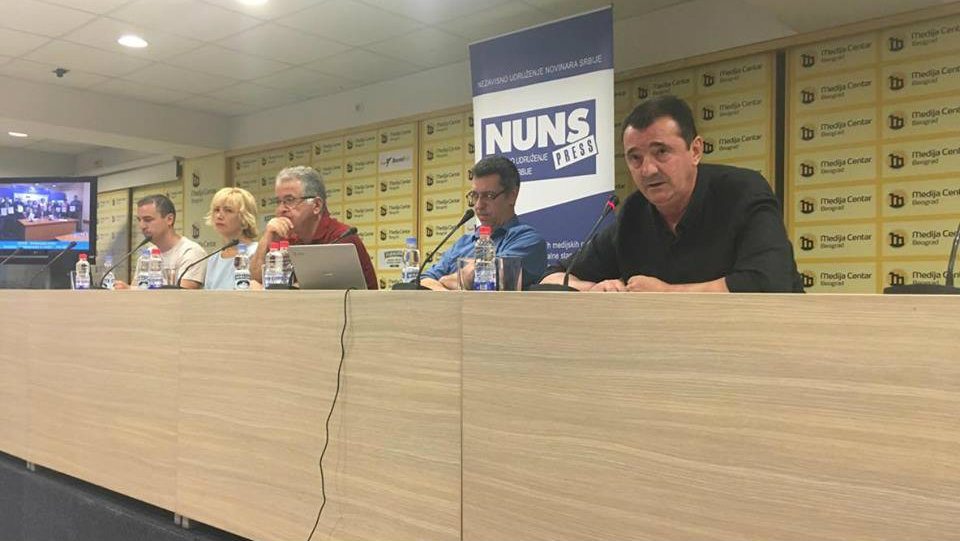 NUNS: Pregovori o ustupanju Medija centra 1