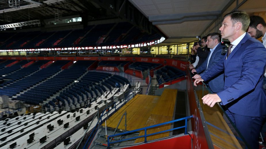 Mali i Nikodijević obišli „Štark arenu”: Sve je spremno za Fajnal for Evrolige 1